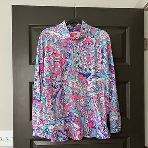Lilly Pulitzer 1/2 zip - size XL